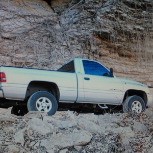 Here it is with the stock 16" rims and tires