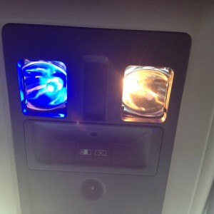 blue interior LEDs