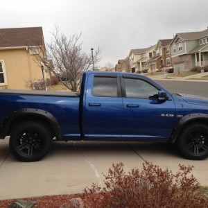 new flares, rims and tires
