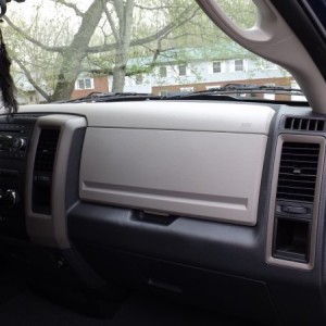 new glove box closed