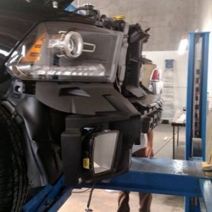 Before new fog lights