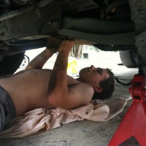 removing the oil pan on the 3.9l v6