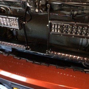 remounted grill lights
