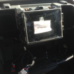 Radio is in, Unlock code supplied by seller