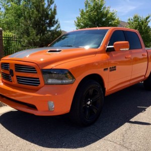 Powder Coated Rims; Tinted Front and Side Windows