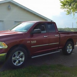 New truck drivers side