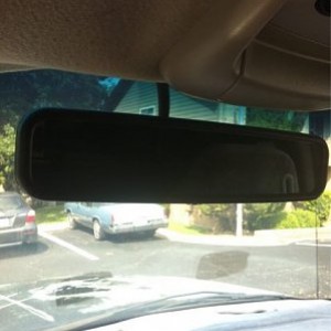 Day/Night Mirror Installed