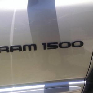 After using Plasti-dip to black out badging. Eventually I'll black out everything shiny.