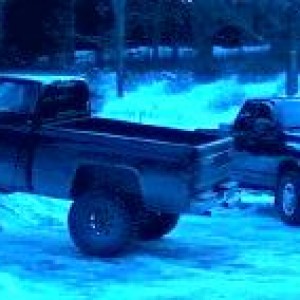 My dad's 2004 Ram 2500 5spd manual with the 5.7L Hemi.