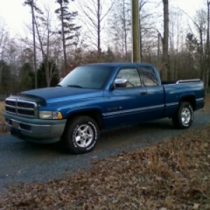my truck before my bush guard and fog lights