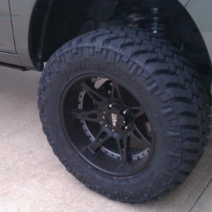 Painted to match wheel inserts