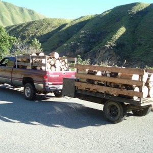 2 Cords of firewood.