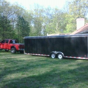 hooked up 28 foot i dont have my bars hooked up