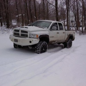 3 foot of snow