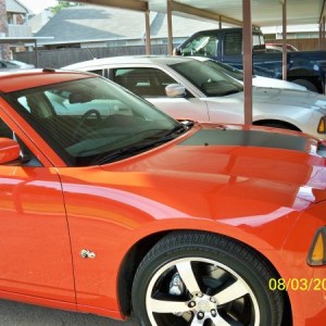 both cars at the apartment we used to live in