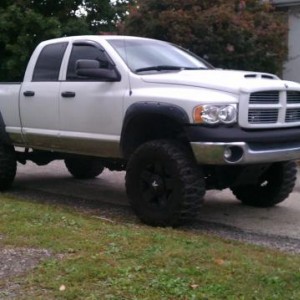 New bumper and tow mirrors