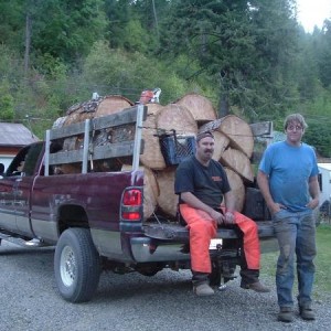 James and Myself after the first trip