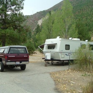 Lowman ID camping trip