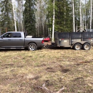 12,000 lbs is a little much to haul with a 1500...