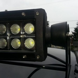 Brackets by CJC OffRoad with spacers