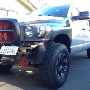 Start by following the fender removal steps in revers, the fenders I got mounted up exactly the same as 05 fenders so im assuming all 06-08 will as we