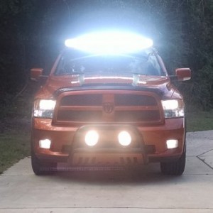 52" LED Bar  installed