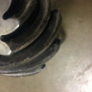 pitted