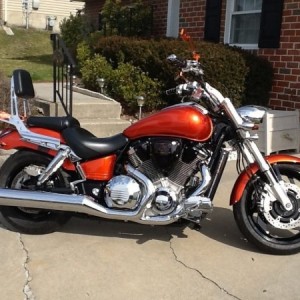 04 Honda VTX 1800, past