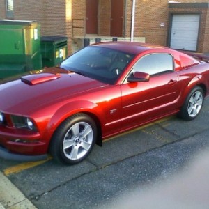 07 Mustang GT, past