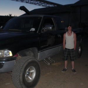 4th of july and bubba's truck 001 this is my hero