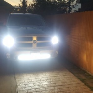 High Beams + Halos + Switchbacks + LED bar