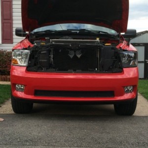 10 - Black-wall headlight install.