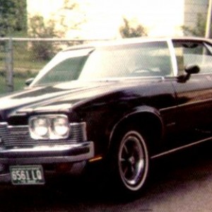 73 Catalina pontiac what wife was driving when I met her, she ordered this thing, white leather interior, mag wheels and red racing strip. Geesh you c