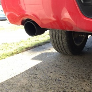 26 - High temp painted exhaust tips.