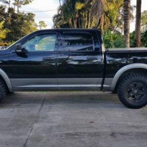 Ram with 295 70 17 cooper stt pro