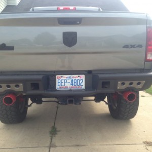 bumpers on