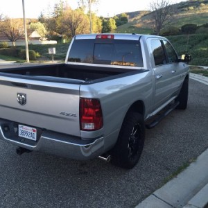 Swapped out the dual tailpipe Magnaflow for this single