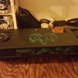 2 sundown e10s in ported fox box with painted ram