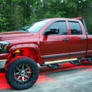 49748 2 2006 ram 2500 dodge suspension lift 3 fuel rampage black aggressive 1 outside fender