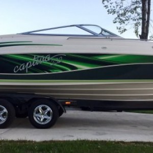The day i got my boat wrapped