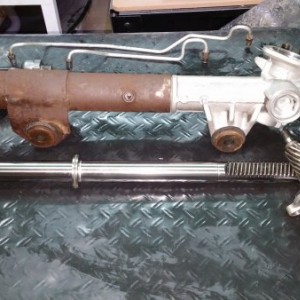 Rack & Pinion disassembled