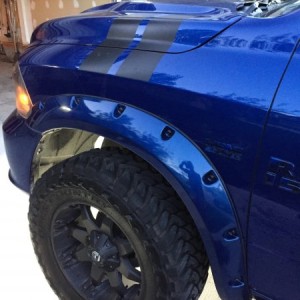 fender flares blue 2