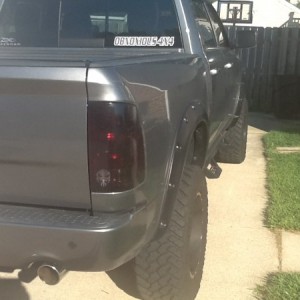 Skull in tail lights