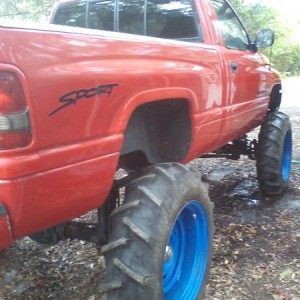 Mega Ram rear