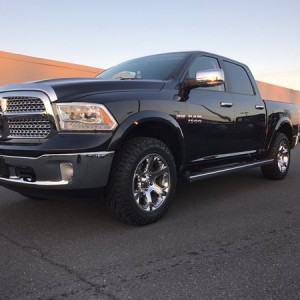 2.5 leveling kit installed