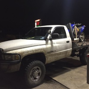 my flatbed and new wr250f