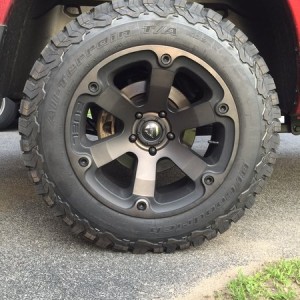Rear passenger rim