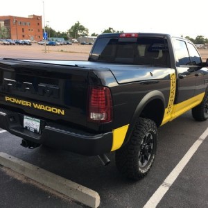 right rear yellow