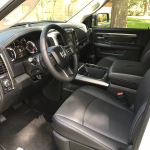 Leather interior, heated and vented seats