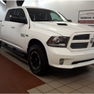 Ram Sport 2014 picking her up.